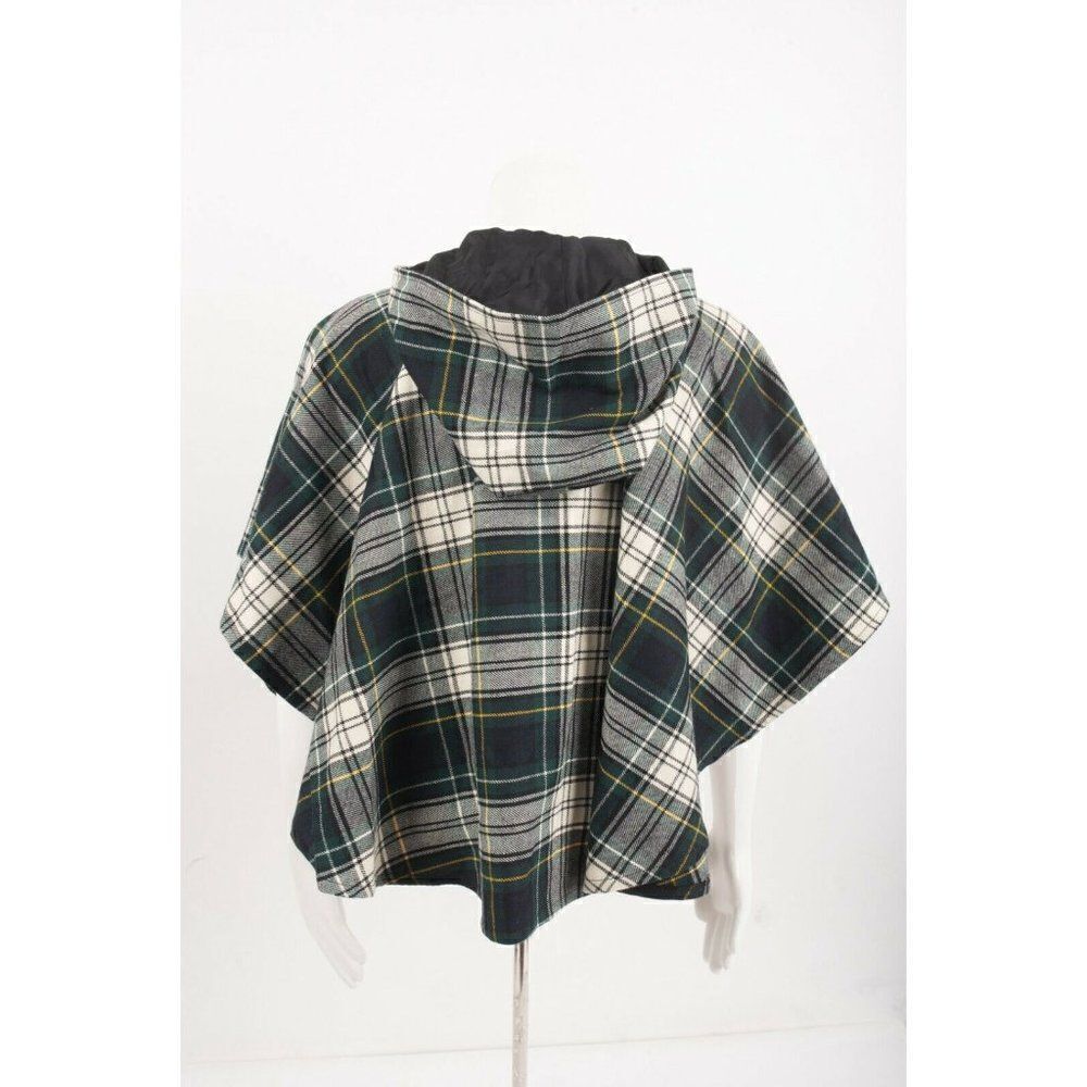 House of Ireland Girls Plaid Cape Poncho Coat & Skirt L 7-8 8-10 Tartan Plaid - Picture 6 of 11